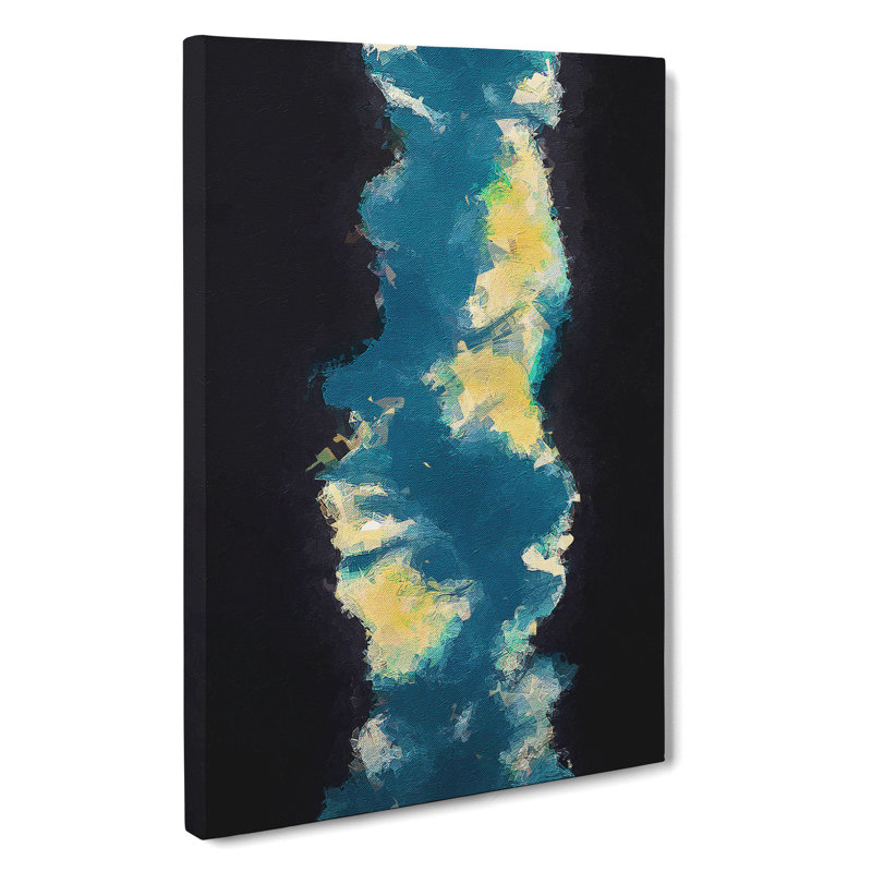 Allege Abstract - Wrapped Canvas, 50cm H x 35cm W x 3cm D