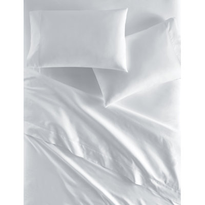 Drap 100% satin de coton à densité de tissage 600 fils