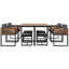 GO 9-Pieces Acacia Wood Patio Dining Set-1057285868