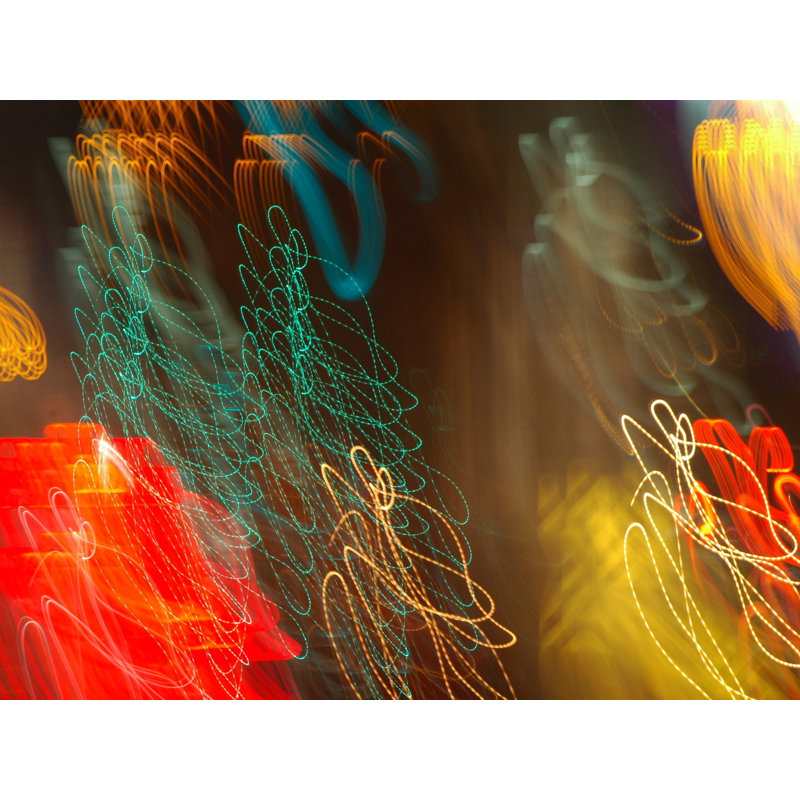 Light Graffiti #2 Print by Adam Sherbell, 24" H x 32" W, Wrapped Canvas