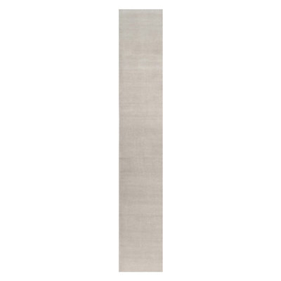 Rug & Kilim’S Oversized Contemporary Textural Solid Rug In Ivory Tones