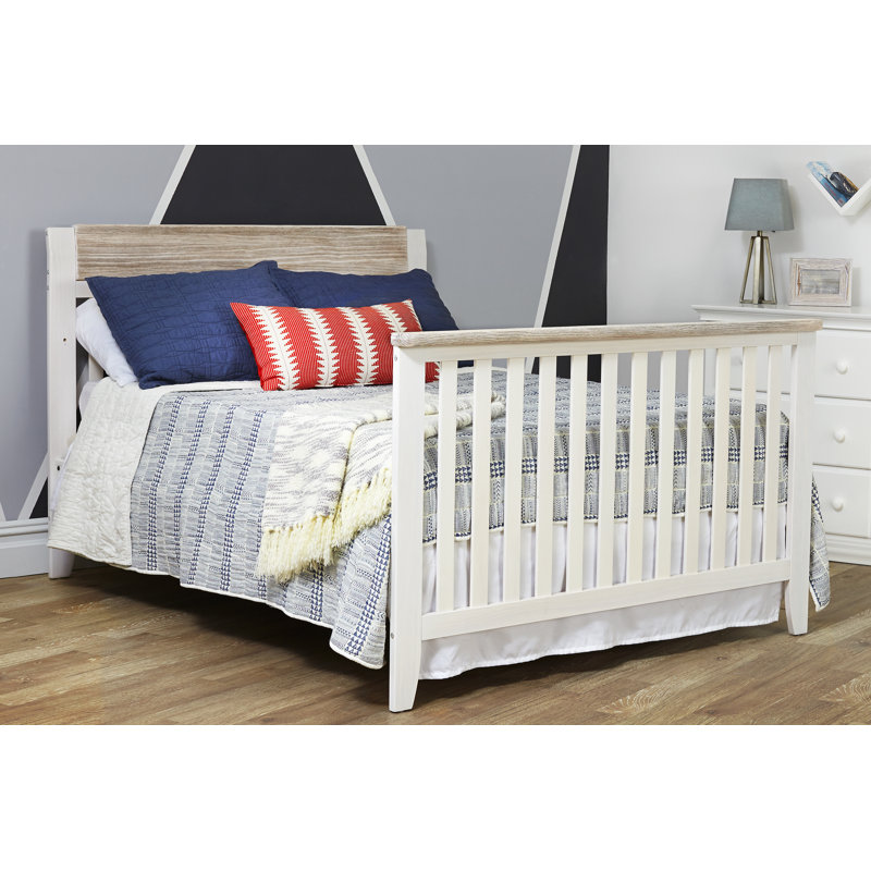 Rail de conversion pour lit double Hayes, Blanc