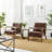Jabarius Faux Leather Armchair-224800028
