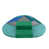 Bleu marine / vert
