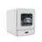 RAYS Countertop Dishwasher with Adjustable Rack White Stainless Steel