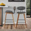 Tellis Mid-Century Modern Armless Stool in Faux Leather and Wood-1457241256-1457241261-1457241239