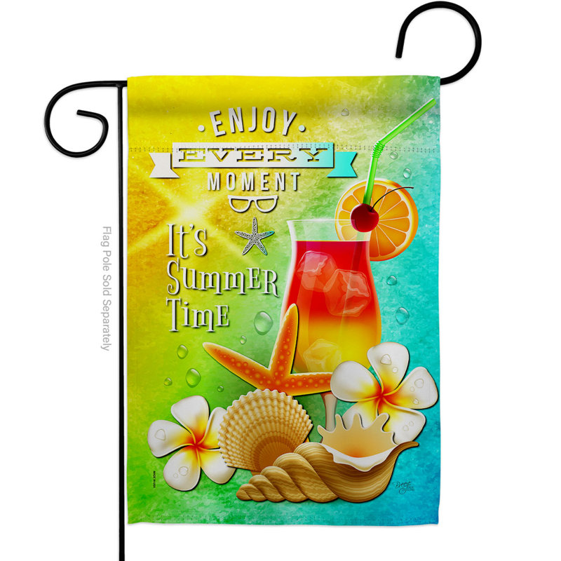 Double Sided Polyester Garden Flag, 18.5" H x 13" W
