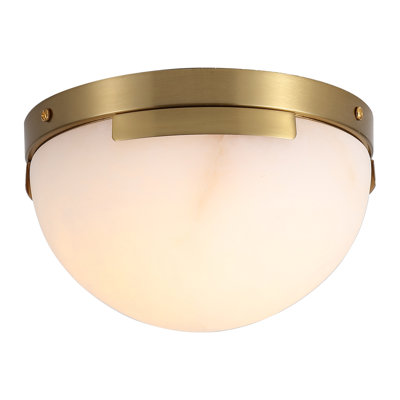 Hottenrott Alabaster Flush Mount