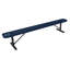 Banc jaune extensible de 2,44 m (8 pi), sans dossier, portable-607667649-607667651