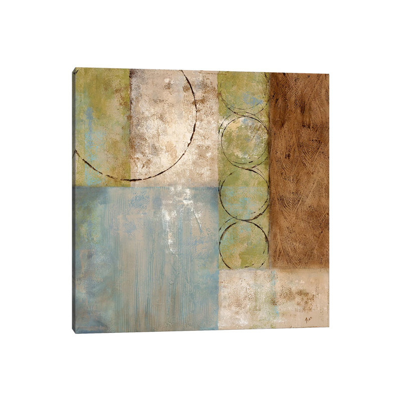 Going Green II by Nan - Painting on Canvas, 66.04 cm H x 66.04 cm W x 1.91 cm D, Wrapped Canvas