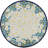Flowers Under The Starry Sky Polish Pottery 8" Plate
