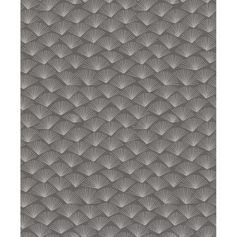 Gray Resource Wallpaper Roll, Charcoal