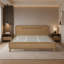 Grand lit en bois de pin massif, solide et stable, sans sommier-263858259-263858256