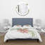 Ensemble de housse de couette tropical en polyester avec lupin et feuilles II-66389813