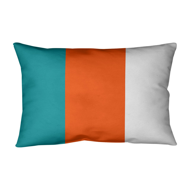 Coussin intérieur/extérieur, Orange