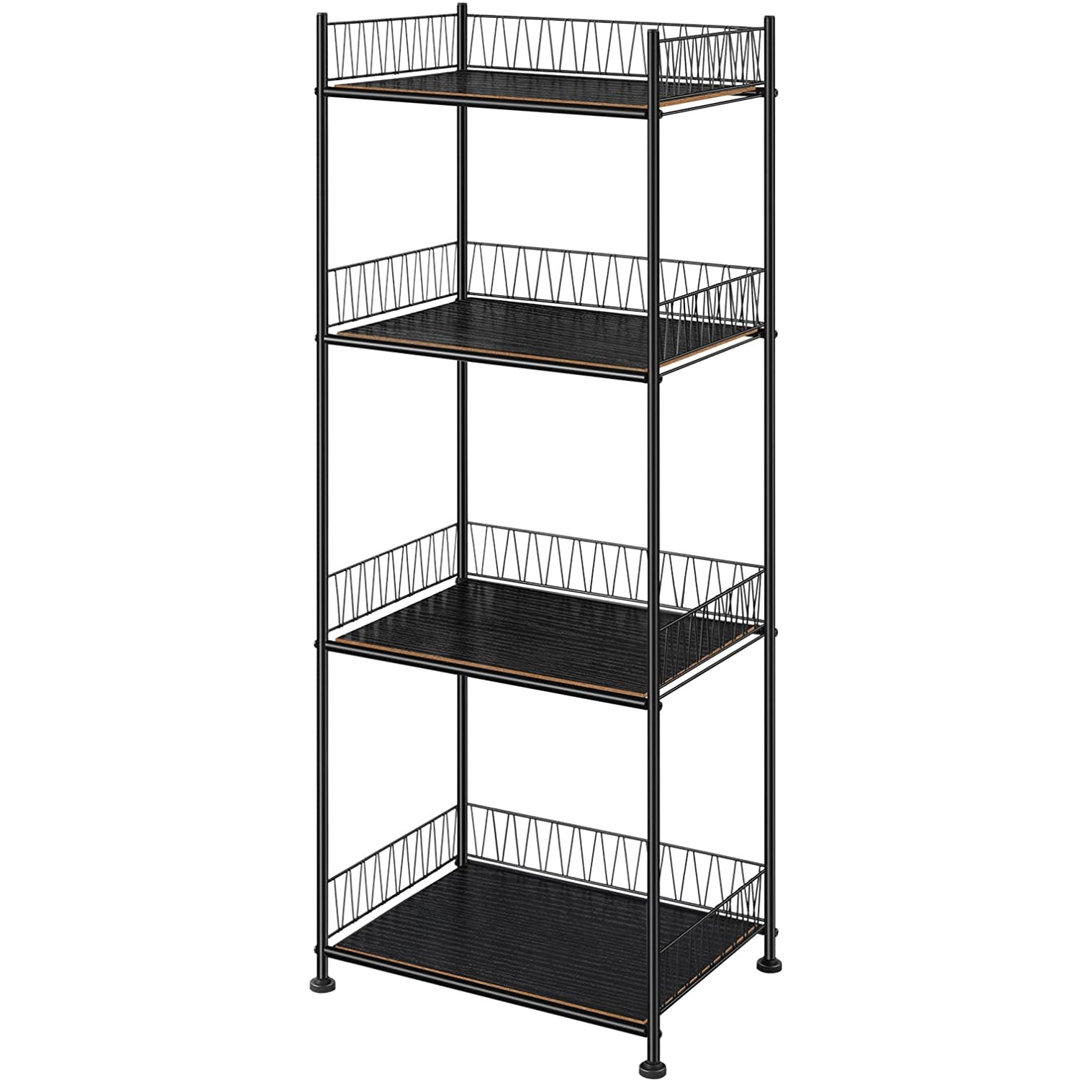 Lallah 12.6'' W Metal Shelving Unit Rebrilliant