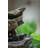 Zinn Handcrafted Indoor Outdoor Weather Resistant Waterfall Fountain with Lights