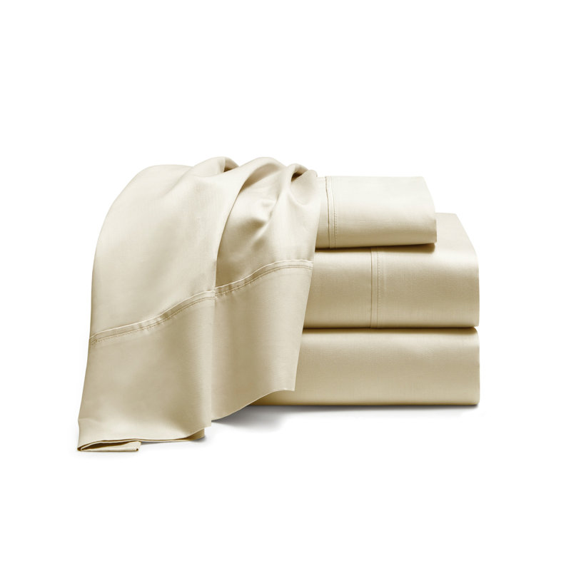 Lux Pillow Case, King Pillow Case, Ivory