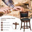 Tabouret de comptoir pivotant 25 po Rinley