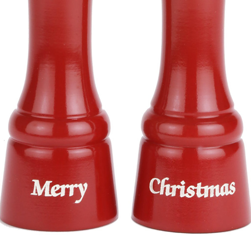 Ensemble de salière et poivrière «Merry Christmas» Chef Chef