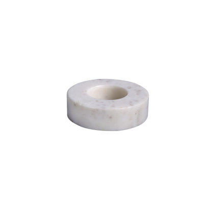 Flat 1'' Marble Tabletop Votive Holder