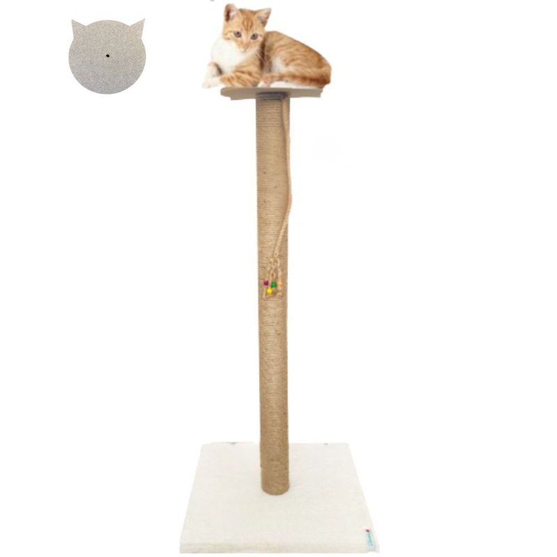Grattoir pour chat, Blanc