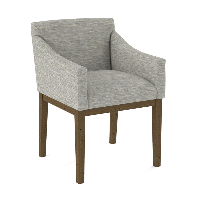 Upholstered Arm Chair, 61555-75, Espresso