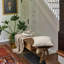 Banc en bois massif, banc d'entrée de ferme 43 po pour salon, banc de rangement rustique pour l'intérieur, naturel