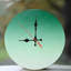Horloge murale ronde en bois 10 po, mouvement à quartz silencieux, imprimé UV, à piles-1520953165