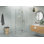 Halo 49 in. x 37 in. x 78 in. 90-degree Fully Frameless Glass Hinged Shower Enclosure