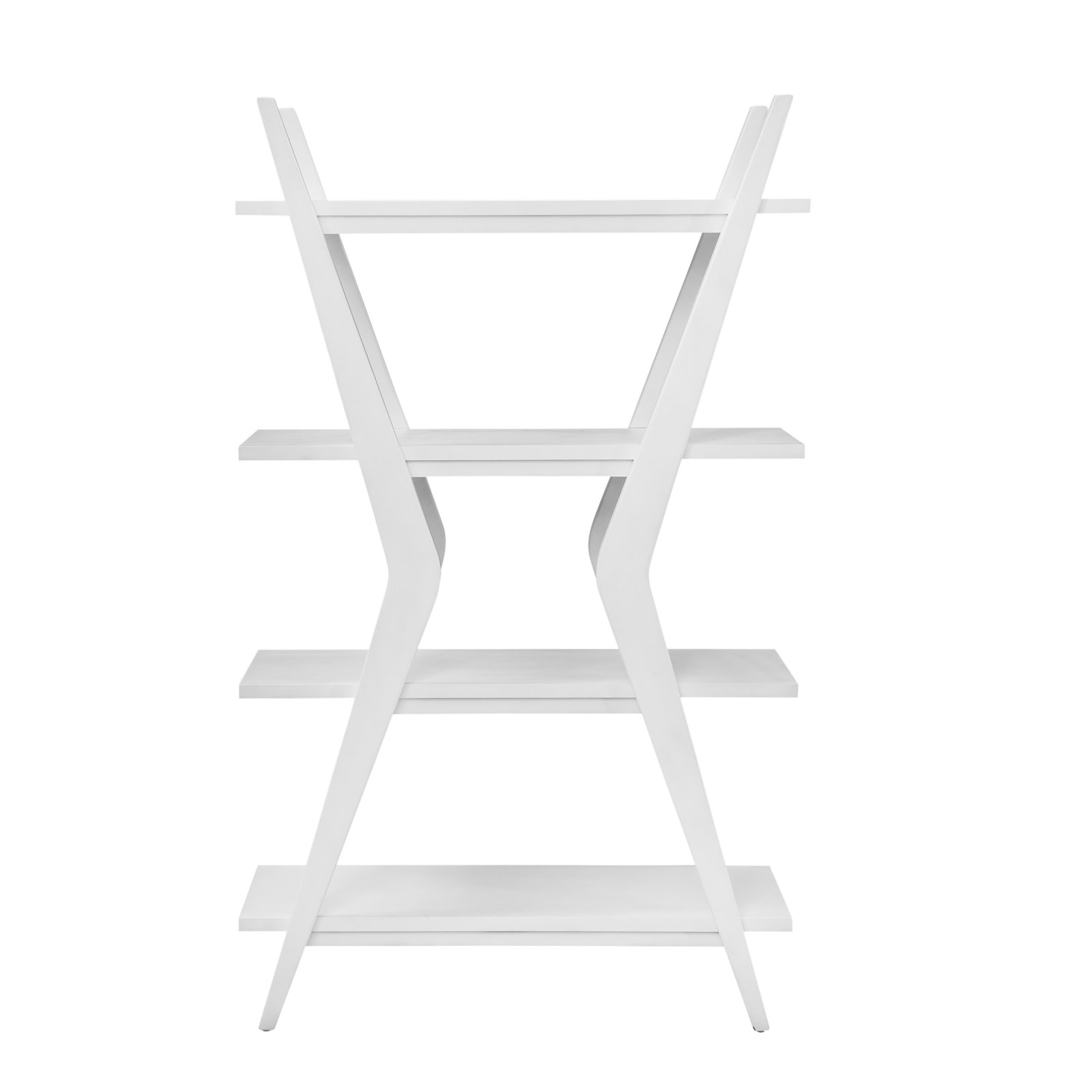 Eldorado Standard Etagere Bookcase, White