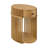 Estie Wood Slatted Chairside End Table With Charging Station-1046253196