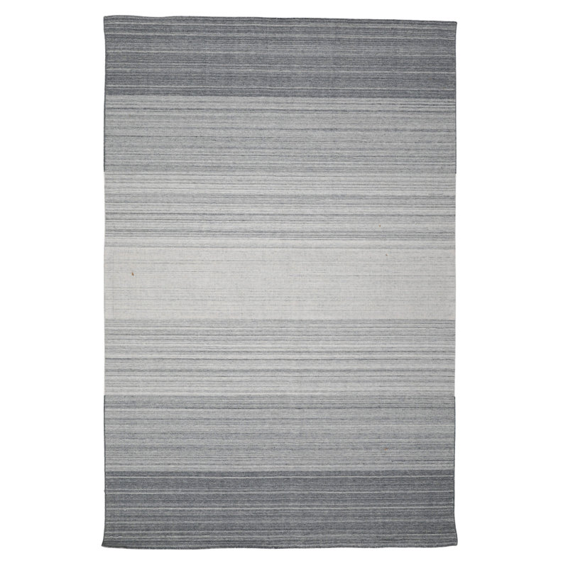 Tapis d'extérieur bleu Carsten, Bleu, Rectangle 6 pi x 9 pi