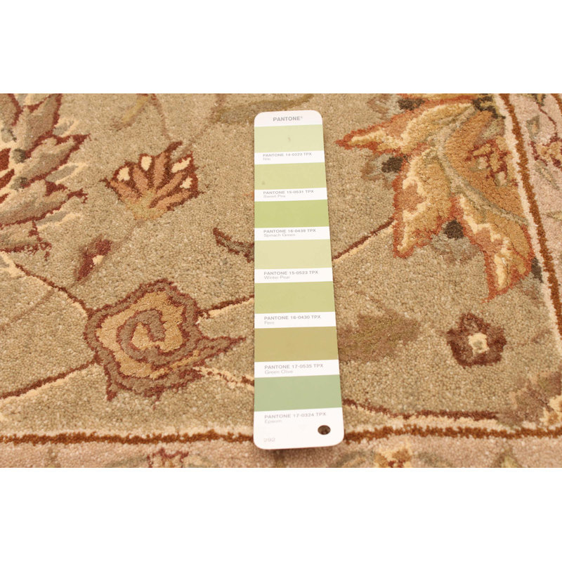 Tabriz Light Green Rug 8'0" X 10'0"
