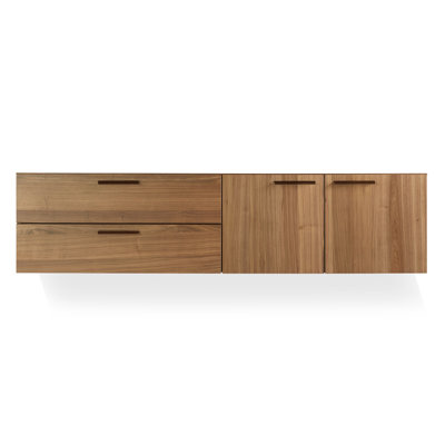 Shale 2 - Drawer Solid Wood Dresser