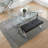 Zio Contemporary Metal Entryway X- Bench in Leather like Vinyl