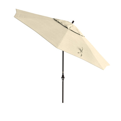Sunbrella - Parasol en bronze 11 pi