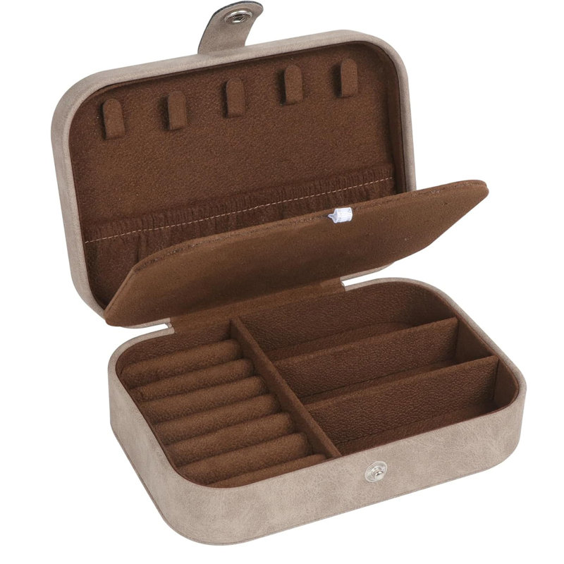 Jewellery Box +, 5.59cm H x 16cm W x 10.92cm D, ‎Brown