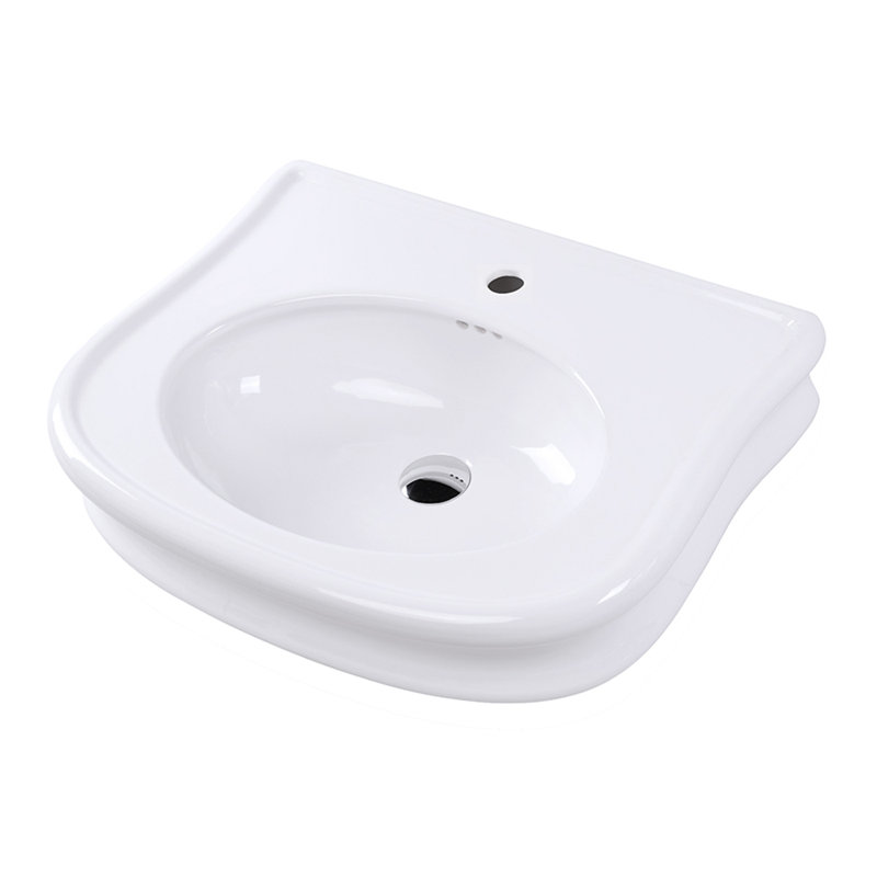 Lirico H251 Pedestal Sink, Single