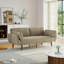 Flared Arm Convertible Corduroy Sleeper Sofa-1903553156