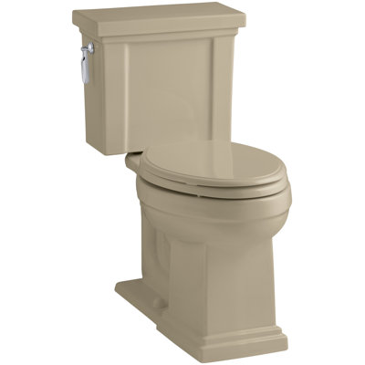 Toilette allongée deux pièces à économie d'eau Tresham 1,28 GPF (siège non inclus)