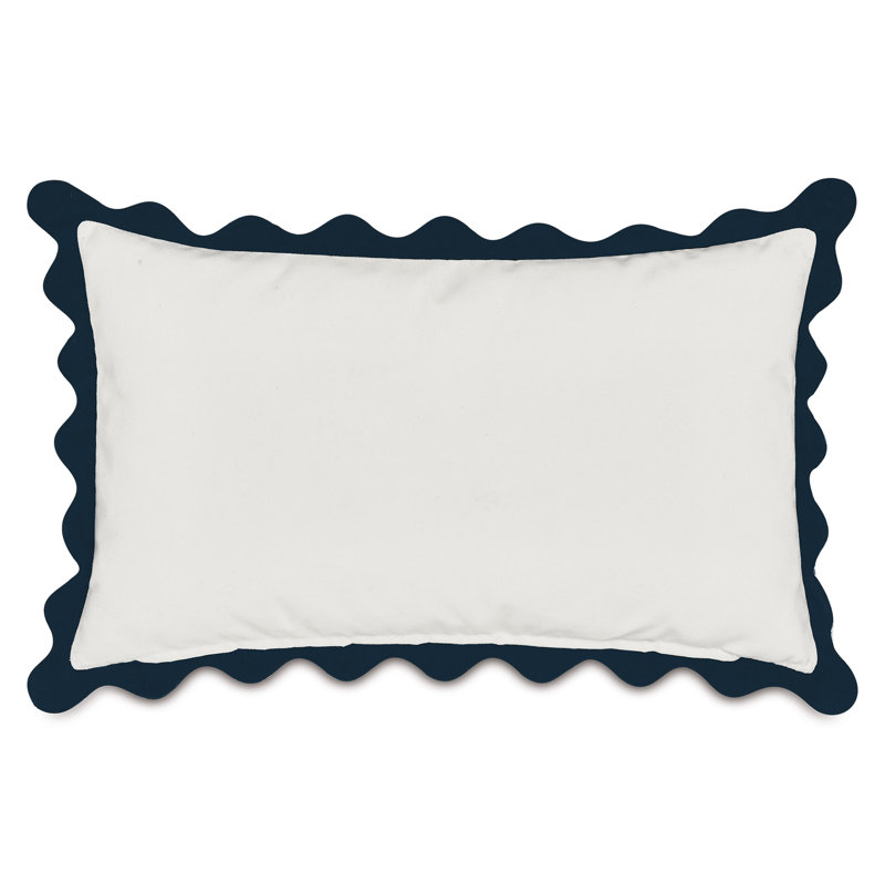 Throw Pillow, Blue/Gray/White