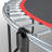 12Ft Trampoline Pumpkin- Ladder-Black Red