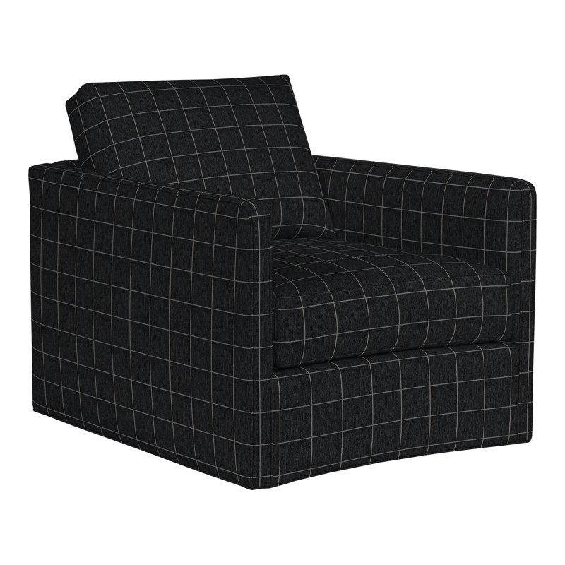 Chaise pivotante Wynne, Perigold Youngman ébène