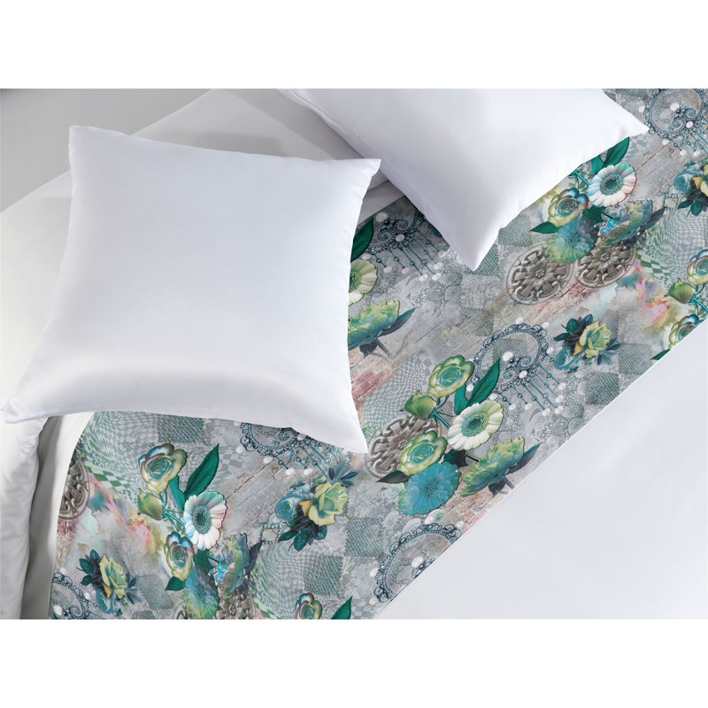 Foulard de lit Ambesonne Floral Boho