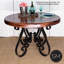 Round Solid Wood Dining Table