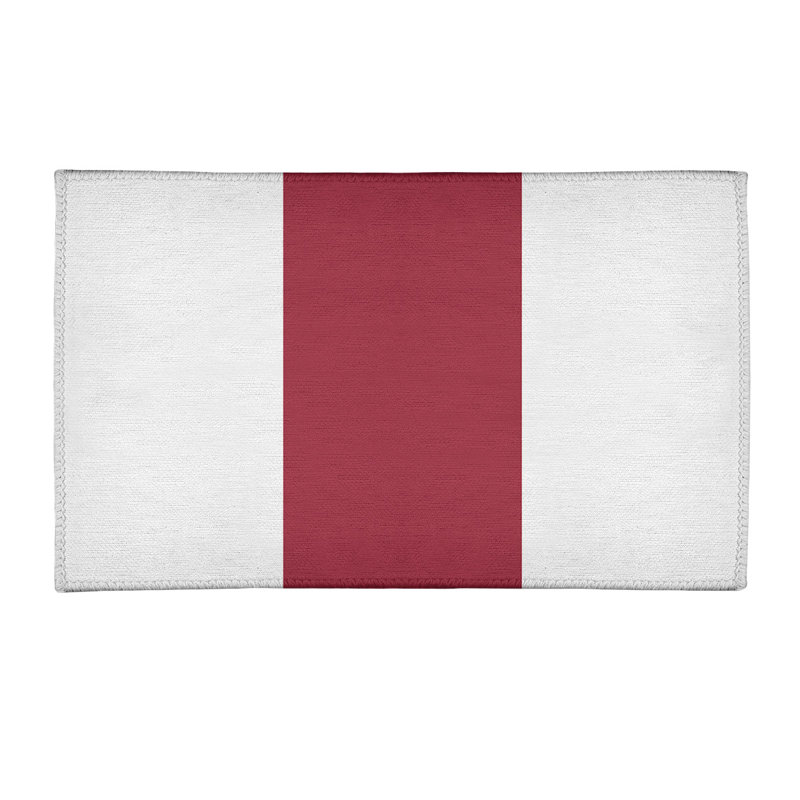 Tapis de zone rouge, Rectangle 3 pi x 5 pi