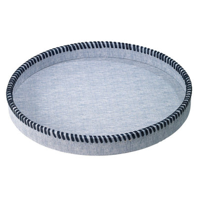 Whipstitch Vinyl Decorative Tray