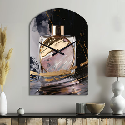 Garner - Arch Shape Unique Fashion Perfume Wall Clock