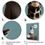 Gris, girafe et costume de mode II - girafe, art mural-100439188-100439189